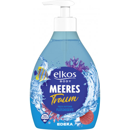 EDEKA elkos Flüssigseife Meerestraum 500ml