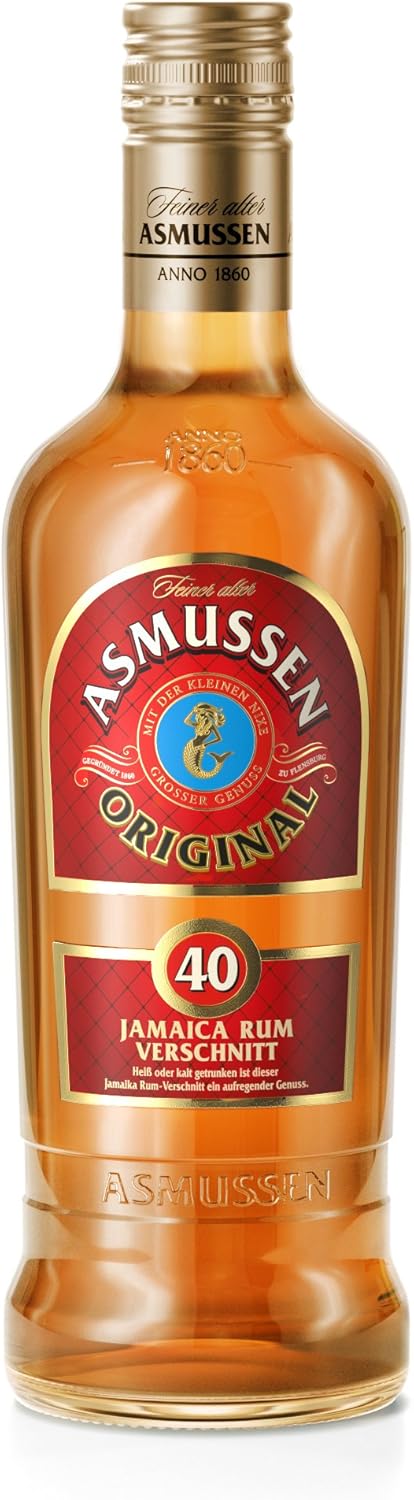Feiner Alter Asmussen Jamaica Rum-Verschnitt 40% 0